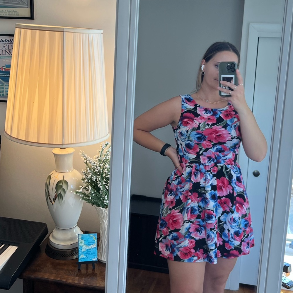 M Floral Spring Formal Dress